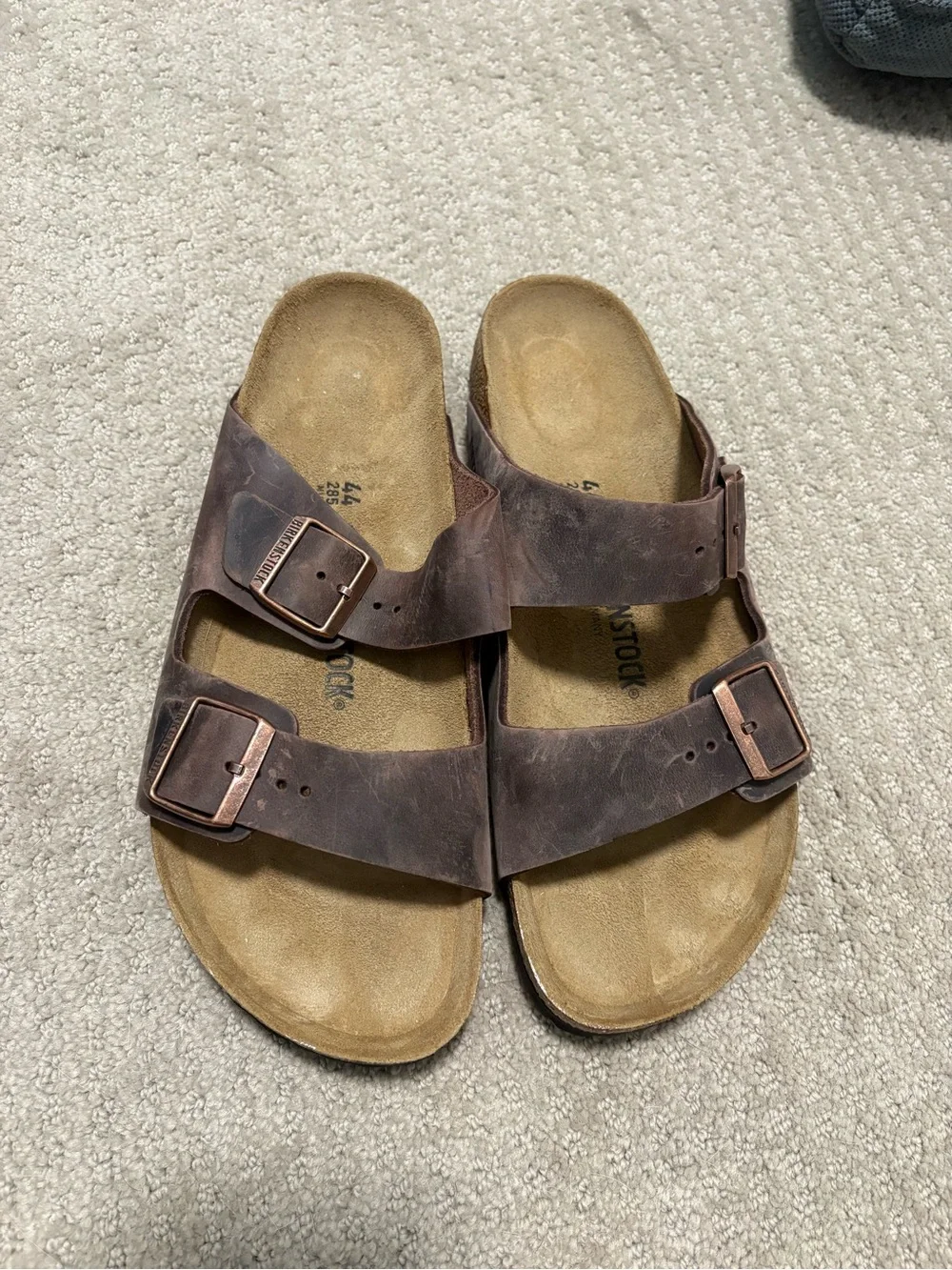 NIB Birkenstock Oiled Leather Arizona - Habana